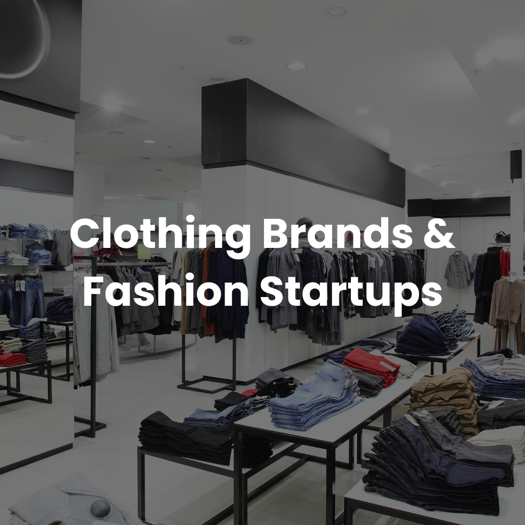 Clothing brands & fashion startups