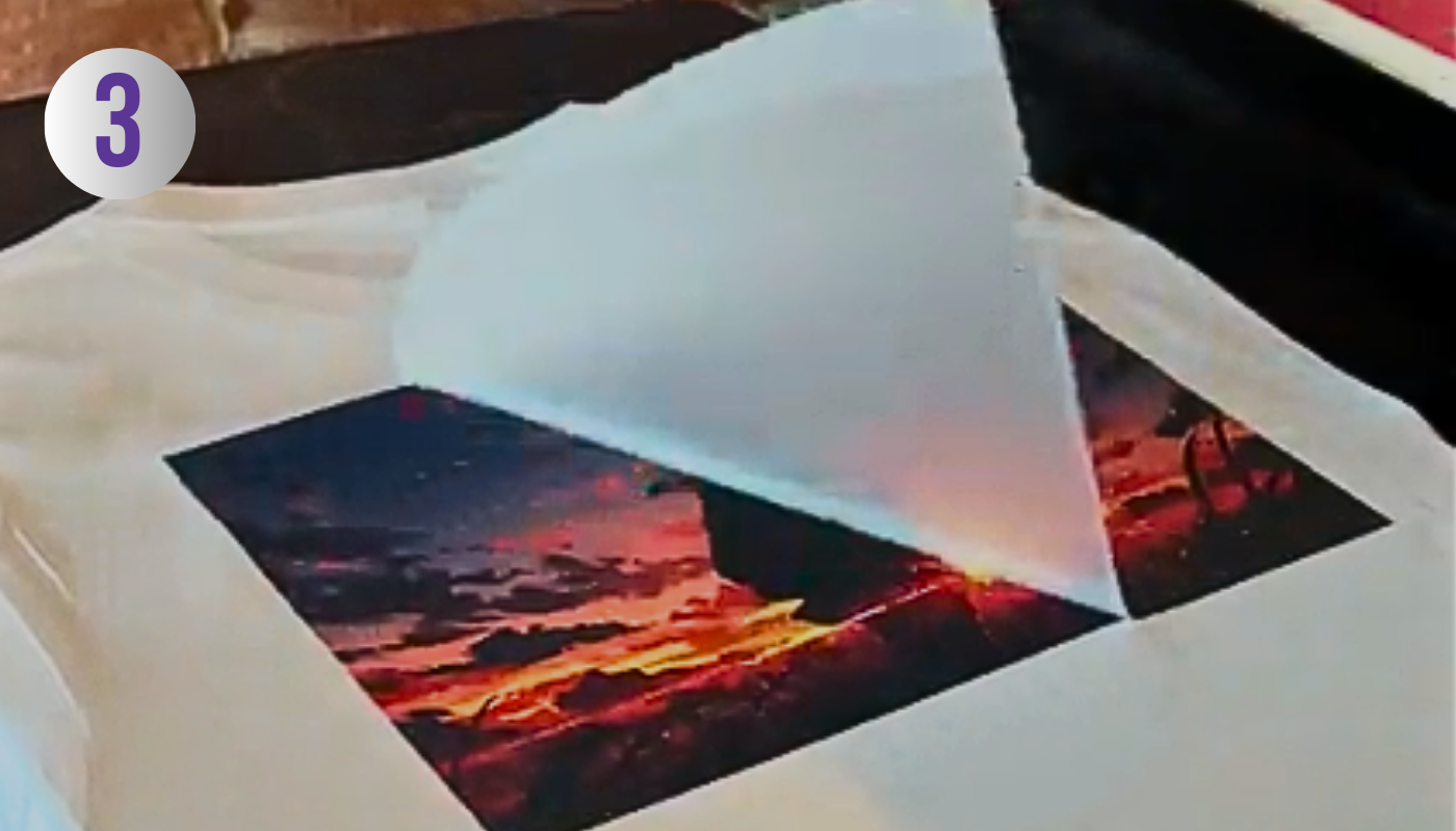 Heat Press & Peel When Ready. Custom Tshirt printing. Custom apparel prints. Merchandise